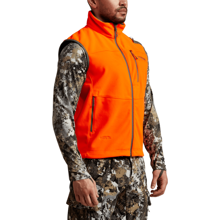 vestes et gilets orange flamboyant Hommes SITKA Gear gilet stratus LL28B77