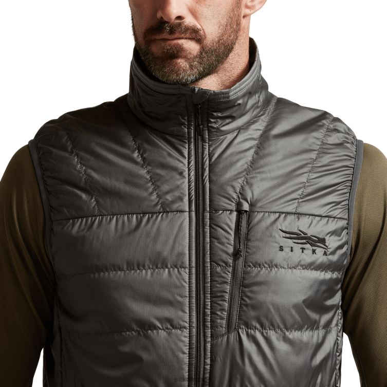 vestes et gilets plomb Hommes SITKA Gear gilet aérolite kelvin LL28B72