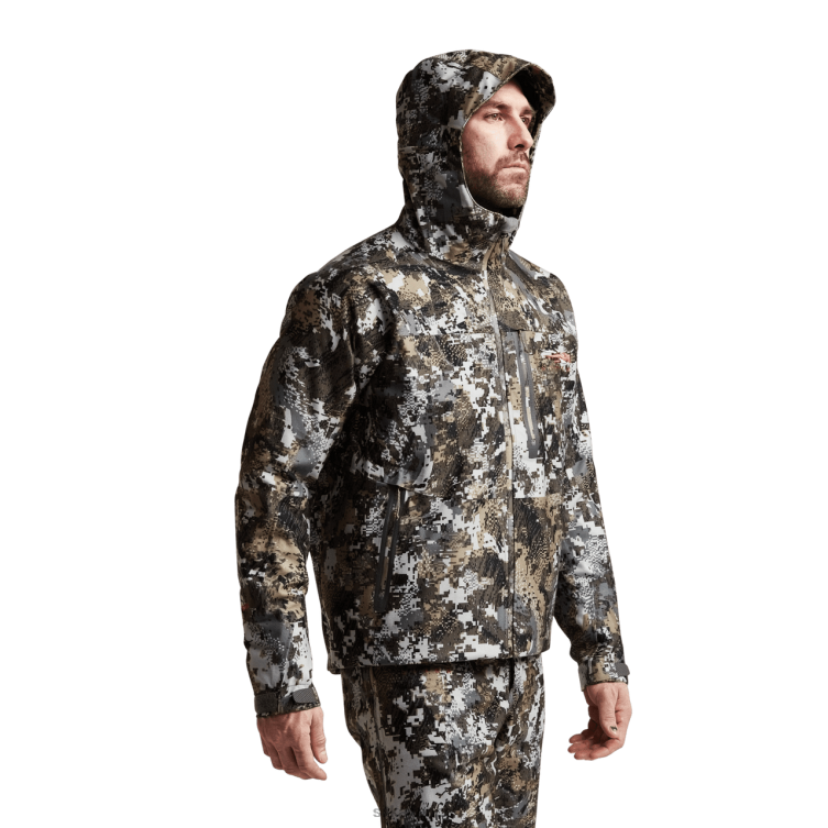 vestes et gilets optifade élevé ii Hommes SITKA Gear veste averse LL28B48