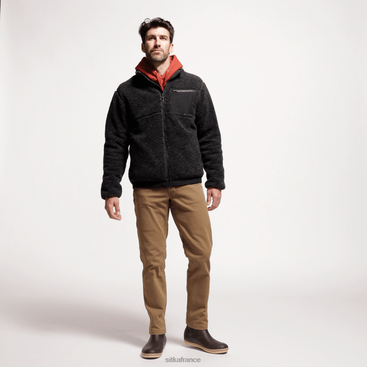 vestes et gilets bruyère au charbon de bois Hommes SITKA Gear veste berbère bluff LL28B54