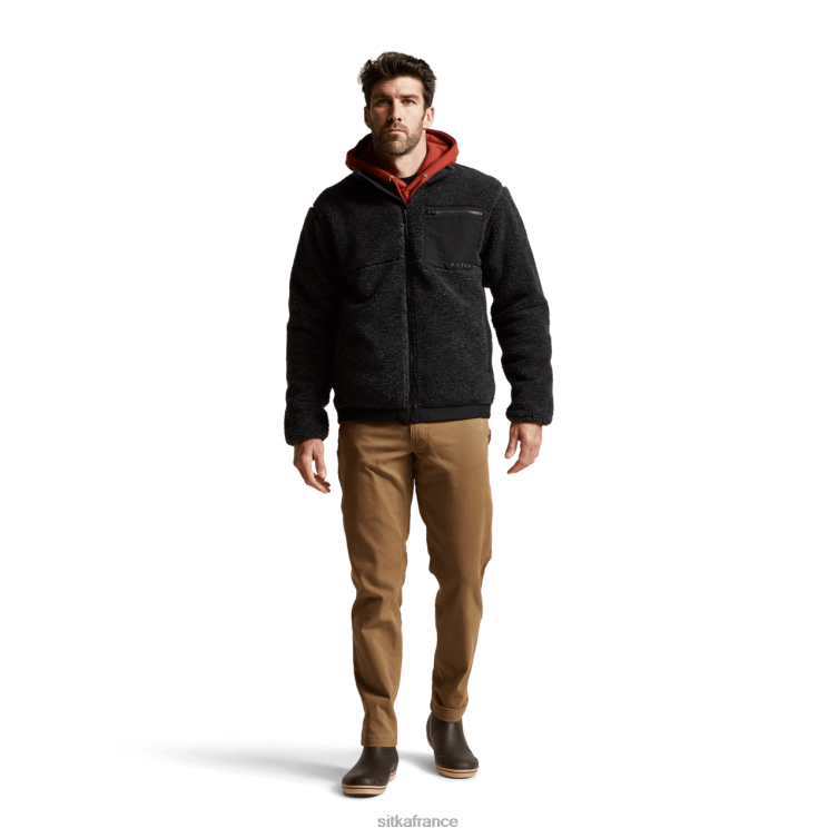 vestes et gilets bruyère au charbon de bois Hommes SITKA Gear veste berbère bluff LL28B54