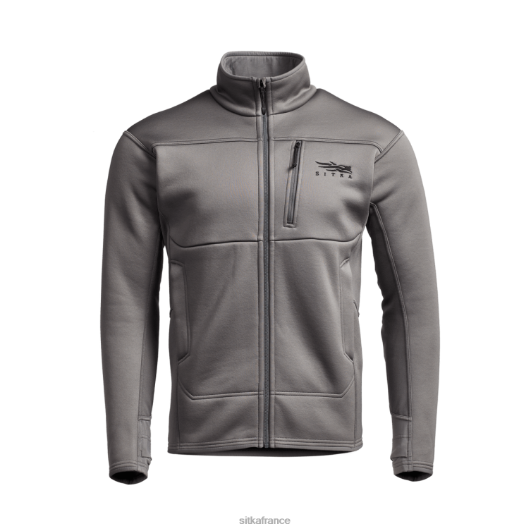 vestes et gilets fumée de bois Hommes SITKA Gear veste traversante LL28B44