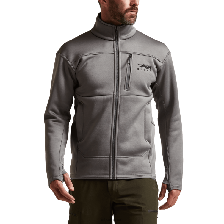 vestes et gilets fumée de bois Hommes SITKA Gear veste traversante LL28B44