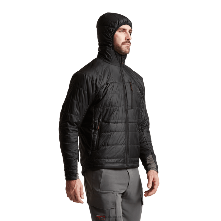 vestes et gilets noir Hommes SITKA Gear veste aérolite kelvin LL28B7