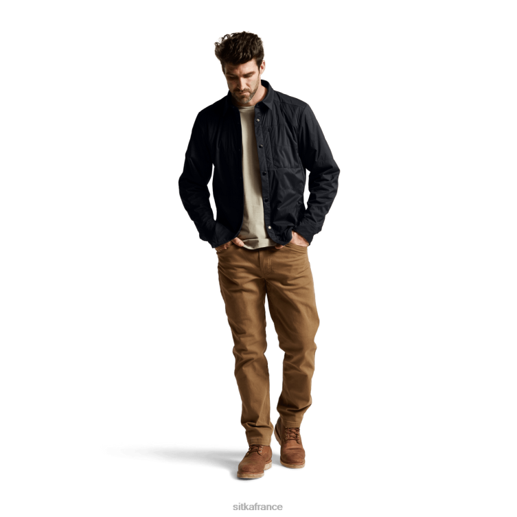 vestes et gilets noir Hommes SITKA Gear veste-chemise canyon LL28B56