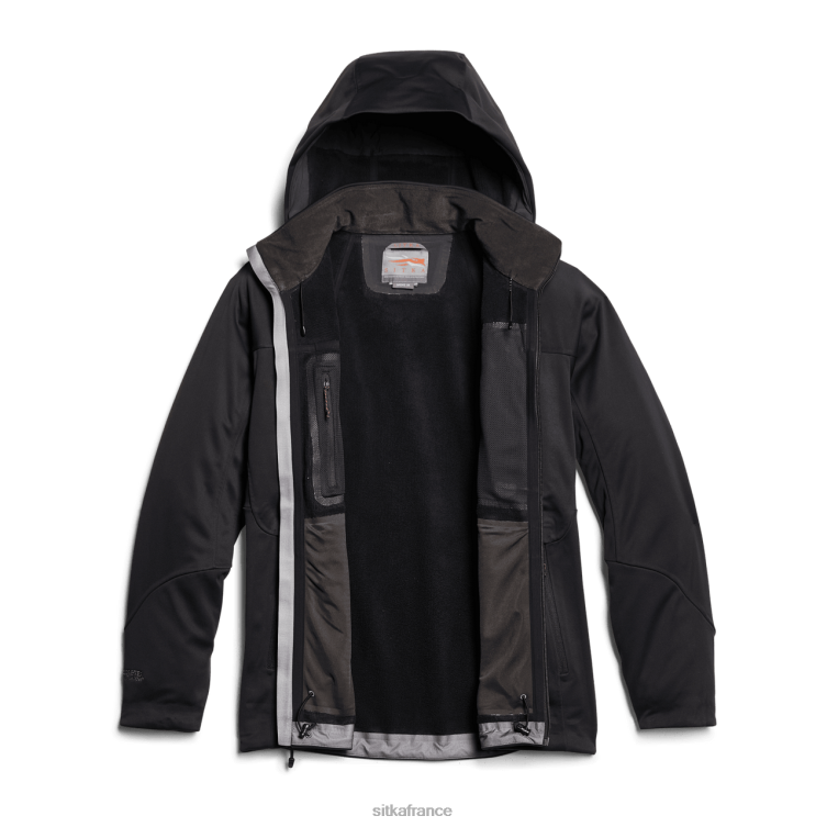 vestes et gilets noir Hommes SITKA Gear veste jetstream LL28B19