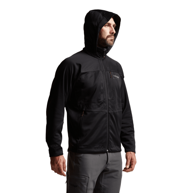 vestes et gilets noir Hommes SITKA Gear veste jetstream LL28B19