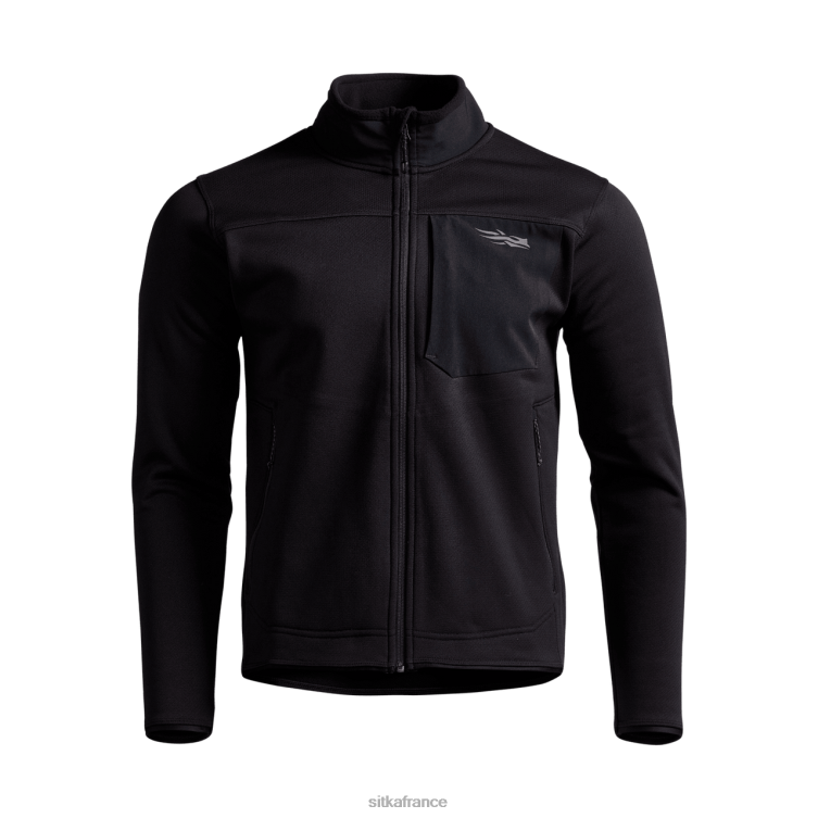 vestes et gilets noir Hommes SITKA Gear veste polaire Dry Creek LL28B58