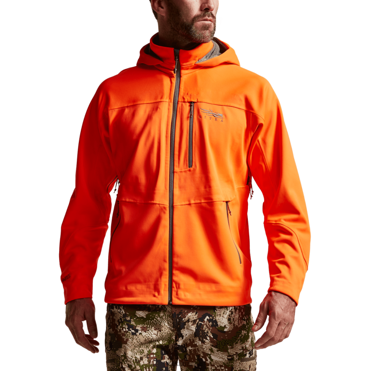 vestes et gilets orange flamboyant Hommes SITKA Gear veste jetstream LL28B17
